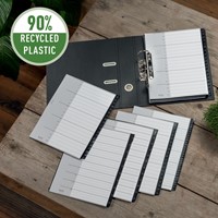 Tabblad Leitz Recycle A4 11-gaats 1-20 extra breed PP-1