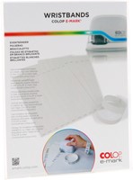 Polsband Colop E-mark 250x19mm 100 stuks wit-2