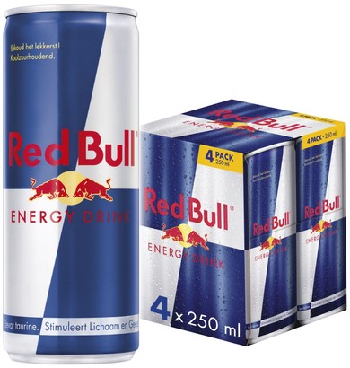 Energiedrank Red Bull blik 250ml