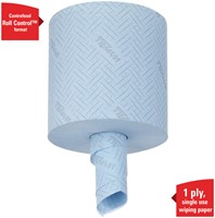 Poetspapier WypAll L10 GeneralClean 1-laags 630 vel blauw 7494-1