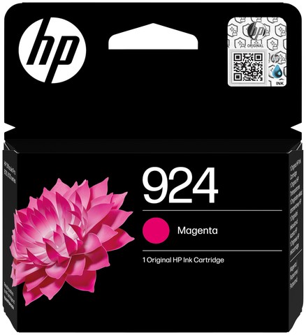 Inktcartridge HP 4K0U4NE 924 rood