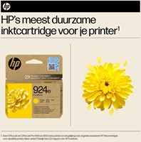 Inktcartridge HP 4K0U9NE 924E Evomore geel-2