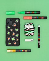 Paintmarker Uni POSCA PC5M medium warm assorti set à 8 stuks-4