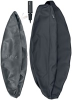 Actieve zitbal Leitz Ergo 65cm anti-rol donkergrijs-10