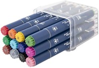 Alcoholmarkers Nassau Arts duopunt set à 12 kleuren-2