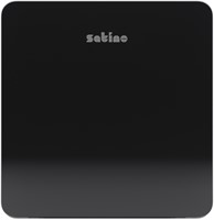 Toiletpapierdispenser Satino JT2 Hyginity jumbo L zwart 333407-3