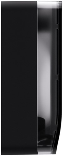 Toiletpapierdispenser Satino JT2 Hyginity jumbo L zwart 333407-2