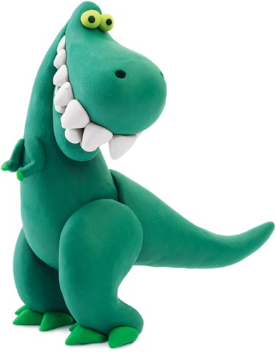 Klei Hey Clay dinos set à 3 delen