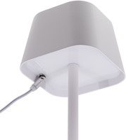 Tafellamp Securit Georgina LED oplaadbaar dimbaar wit-3