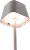 Tafellamp Securit Georgina LED oplaadbaar dimbaar wit-1