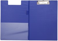 Klembordmap MAUL A4 staand PVC met penlus blauw-3