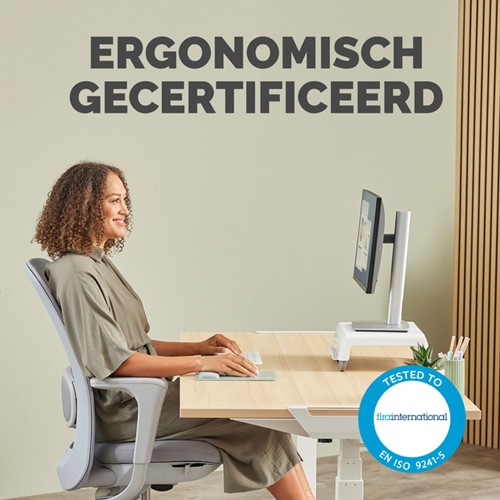 Muismat met polssteun Fellowes Breyta saliegroen-2