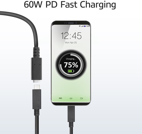 Kabel ACT USB 3.0 to USB-C verlengkabel 2m-1