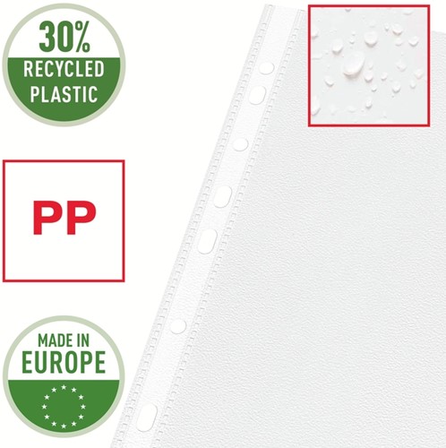 Showtas Esselte standaard 0,07mm PP A4 100 stuks-5