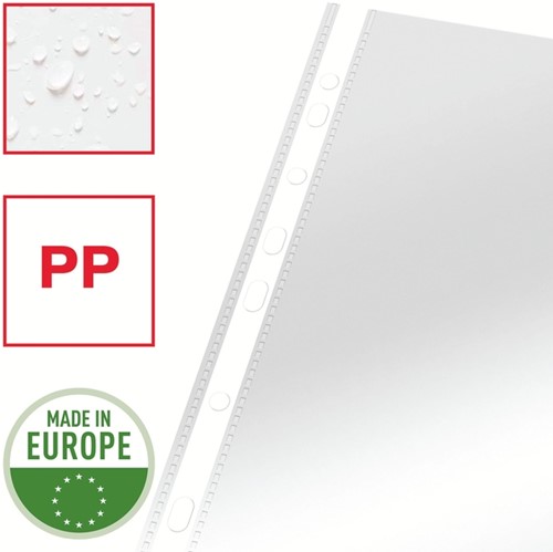 Showtas Esselte copy safe 0.06mm PP A4 glashelder 100 stuks-3