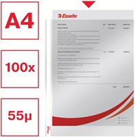 Showtas Esselte copy safe 0.06mm PP A4 glashelder 100 stuks-11