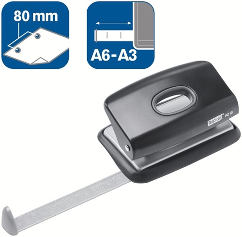 Perforator Rapid Fashion FC10 mini  10 vel zwart-3