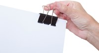 Papierklem MAUL 213 foldback 50mm zwart 12 stuks-2