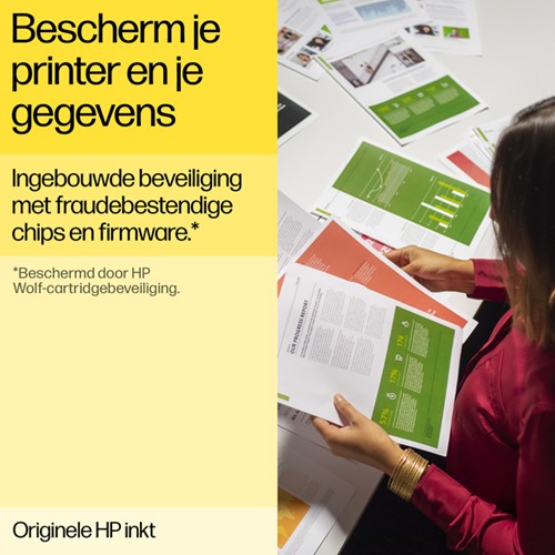 Inktcartridge HP F6T79AE 913A geel-1