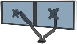Monitorarm Fellowes Platinum Series dubbel horizontaal