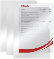 Insteekmap L-model Esselte standaard copy safe 0.11mm PP A4 glashelder 100 stuks-7
