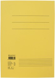 Dossiermap Quantore folio 320gr geel