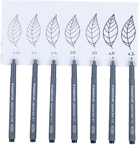 Fineliner Staedtler Pigment 308 zwart 1.0mm-4