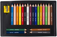 Kleurpotloden Bruynzeel Kids Thick & Short assorti 20 stuks-2