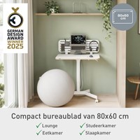 Zit-sta bureau Leitz Ergo compact wielen-6