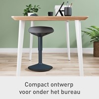 Actieve zitkruk Leitz Ergo met comfortzitting-16