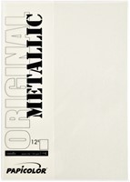 Kopieerpapier Papicolor A4 120gr 6 vel metallic ivoor-2