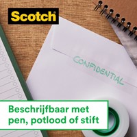 Plakband Scotch Magic 810 19mmx33m onzichtbaar mat 7+1 gratis-1