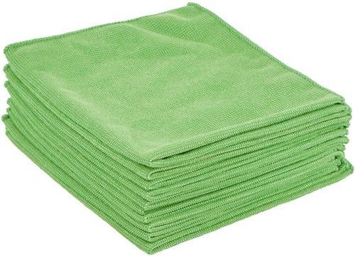 Microvezeldoek Scotch-Brite Essential 360x360mm groen 10 stuks-3