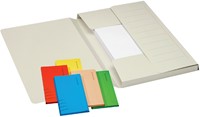 Dossiermap Djois Secolor Mammoet folio 3 kleppen 250gr recycled chamois 10 stuks-2