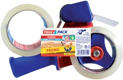 Tesa 64014 plakband - 12 rollen - transparant - 66 m x 50 mm