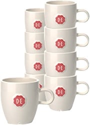 Kopje Douwe Egberts Lungo 180ml wit