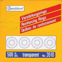 Versterkingsringen Avery Zweckform 3510 13Mm 500stuks transp