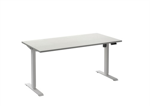 Elektrisch zit-sta bureau HOME 120x60 Wit - Wit