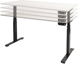 Bureau elektrisch verstelbaar (zit/sta)