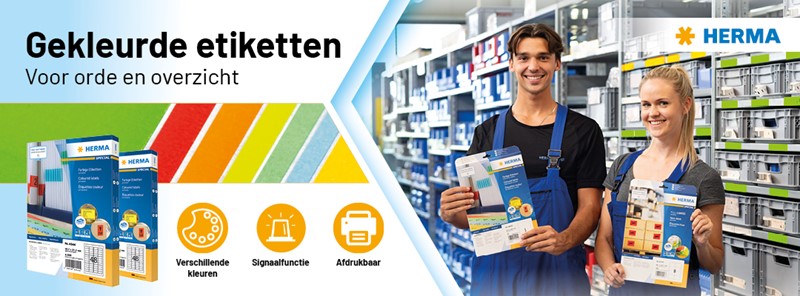 HERMA Gekleurde en Neon etiketten