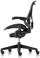 Herman Miller Aeron - Maat B - Graphite/Graphite - Harde wielen (Full Options)-3