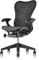 Herman Miller Mirra 2 Butterfly Graphite Bureaustoel - Zachte wielen t.b.v. harde vloer (Full Options)-2