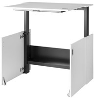 Elektrisch verstelbaar zit/sta bureau HomeFit© - Wit-2